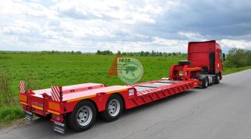 Перевозка грузов низкорамным тралом