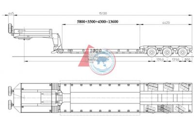 Трал телескопический 7588 Goldhofer