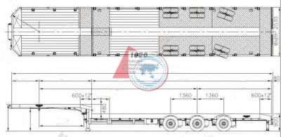 Трал телескопический 2291 Nooteboom