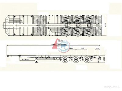 Трал телескопический 9979 Nooteboom