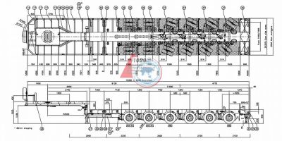 Трал телескопический 4137 Broshuis