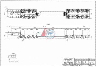 Трал телескопический 6938 Broshuis
