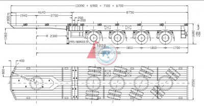 Трал телескопический 4357 Faymonville
